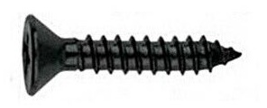 30 Stück M4 X 10mm Edelstahl Schrauben - Innensechskant Flachkopf Schwarz