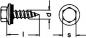 Preview: Fassadenschrauben 6,5 x 150 mit Spitze 100 Stk.
