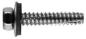 Preview: Fassadenbauschraube mit Zapfen und 16 mm Dichtscheibe Form B  6,3 x 32 - 100 Stk.