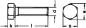 Preview: Sechskantschraube  M 12 x 140  DIN 933 8.8 Verzinkt  1 Stk.