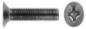 Preview: Senkschraube mit Kreuzschlitz  M 4 x 35  DIN 965 A2 1 Stk.