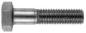 Preview: Sechskantschraube mit Schaft  M 5 x 50 DIN 931 A2 100 Stk.