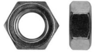 Mutter M 6 Galv.-Verzinkt G 8  100 Stk.