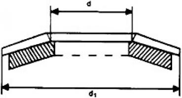 Dichtscheiben mit EPDM/Neopren-Dichtung 6,8 x 16 A2 50 Stk.