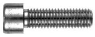 Zylinderschrauben mit Innensechskant  M 10 x 25  DIN 912 A2  1 Stk.