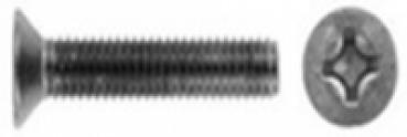 Senkschraube mit Kreuzschlitz  M 8 x 25  DIN 965 A2 1 Stk.