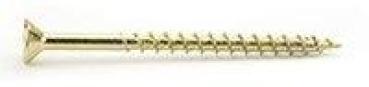 Spanplattenschraube-Senkkopf-Teilgewinde - Torx 3 x 40/24 mm  Verzinkt - 1000 Stk.