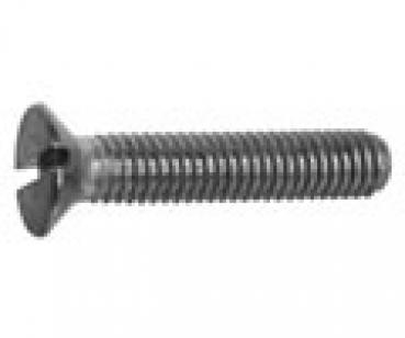 Senkschraube mit Schlitz  M 5 x 10  DIN 963 A2 1 Stk.