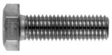 Sechskantschraube M 8 x 80 DIN 933 A2 100 Stk.