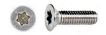 Senkschraube mit Torx M 4 x 6 DIN 965 A2 1 Stk.