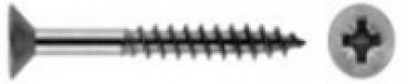 Spanplattenschraube  4,5 x 70/42 mm  100 Stk.