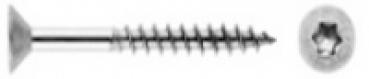 Spanplattenschraube Torx 8 x 70/50 mm A2 100 Stk.