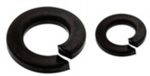Federringe M 5 DIN 127  Edelstahl Schwarz 25 Stk.