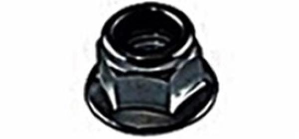 Stopmutter mit Flansch M3 DIN 6926 Edelstahl Schwarz   50 Stk.