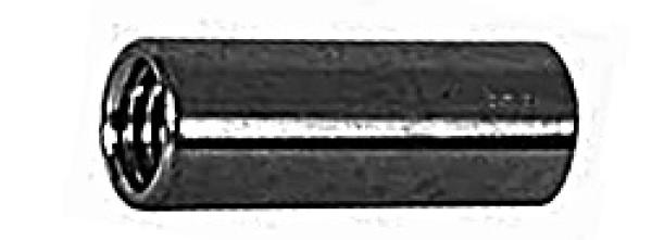 Gewindemuffe M 6 x 30 mm  Edelstahl Schwarz  1 Stk.