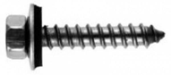 Fassadenschrauben 6,5 x 75 mit Spitze 500 Stk.