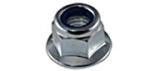 Stopmuttern mit Flansch DIN 6926 A2  M3  1 Stk.