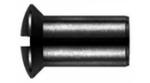 Hülsenmuttern M 5  Edelstahl Schwarz  10 Stk.