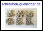Blechschrauben-Sortiment DIN 7982 Senkkopf 4,2 mm