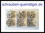 Blechschrauben-Sortiment DIN 7982 Senkkopf 4,8 mm