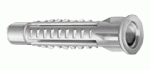 Megadübel mit Kragen 6 x 40 mm 100 Stk.