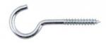 Schraubhaken gebogen 25 mm Verzinkt 100 Stk.