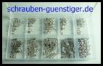 Sortiment-Senkkopfschrauben M3